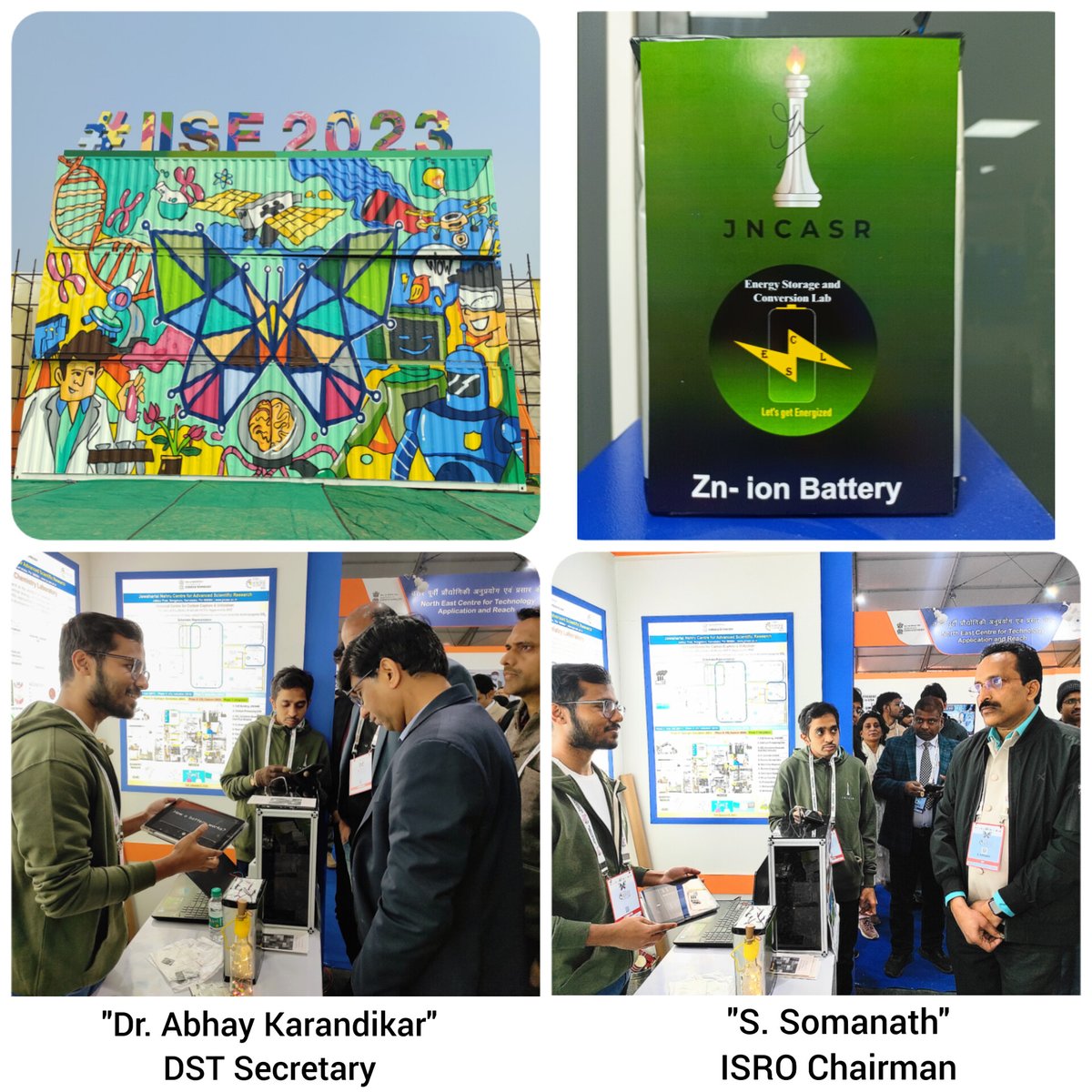 An inspiring encounter with brilliance today. Honored to interact with the visionary minds shaping India's future.  
#IISF2023 
#ISRO 
#dst