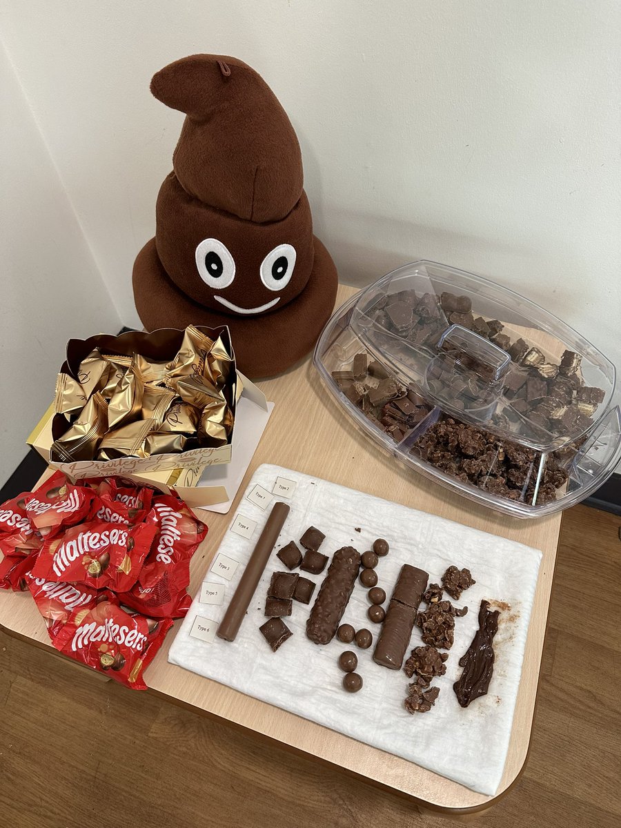 National Poo(h) Day - of the Winnie variety, but here at the QE, we used this as a fun education session!
Edible samples is a sure fire way to get them to participate, even if it does seem a bit weird! 
Can you, identify the poo?? <a href="/SouthGlasgowEM/">South Glasgow EM</a>