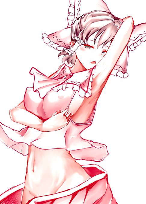 腋見せ霊夢WIP(っ ॑꒳ ॑c) 