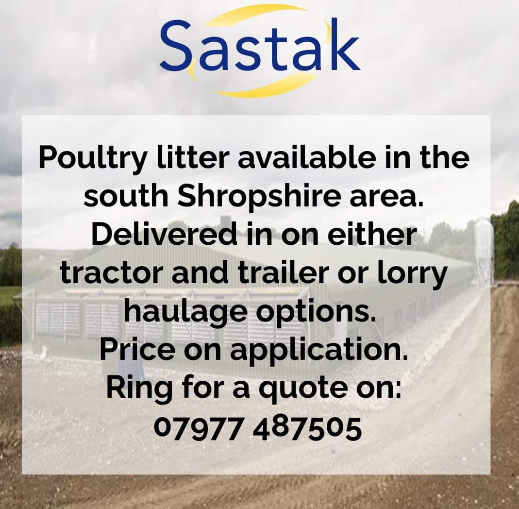 POULTRY LITTER AVAILABLE SEE BELOW: