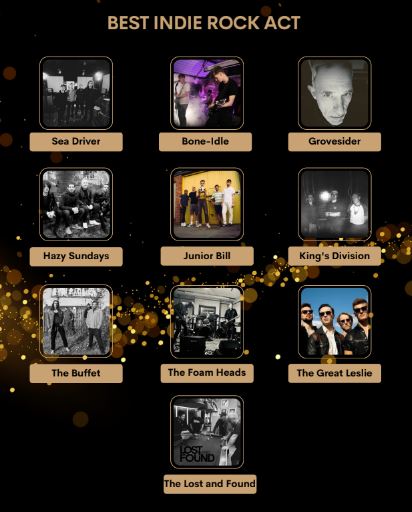 Radio-WIGWAM (@radio_wigwam) on Twitter photo The #radiowigwamawards nominee shows continue Friday 6pm GMT with Best Indie Rock Act with
<a href="/JDRocks66/">Jake Dollery</a> ft <a href="/SeaDriverUK/">Sea Driver</a> <a href="/tanner1962/">David Pope</a> <a href="/HazySundaysband/">Hazy Sundays</a> <a href="/juniorbillmusic/">Junior Bill</a> <a href="/KingsDivision1/">King's Division</a> <a href="/buffet_uk/">The Buffet</a> <a href="/FoamHeadsUK/">TheFoamHeads</a> <a href="/thegreatleslie_/">TheGreatLeslieBand</a>
<a href="/JammaMusic/">JammaMusic</a>
radiowigwam.co.uk The #radiowigwamawards nominee shows continue Friday 6pm GMT with Best Indie Rock Act with
<a href="/JDRocks66/">Jake Dollery</a> ft <a href="/SeaDriverUK/">Sea Driver</a> <a href="/tanner1962/">David Pope</a> <a href="/HazySundaysband/">Hazy Sundays</a> <a href="/juniorbillmusic/">Junior Bill</a> <a href="/KingsDivision1/">King's Division</a> <a href="/buffet_uk/">The Buffet</a> <a href="/FoamHeadsUK/">TheFoamHeads</a> <a href="/thegreatleslie_/">TheGreatLeslieBand</a>
<a href="/JammaMusic/">JammaMusic</a>
radiowigwam.co.uk