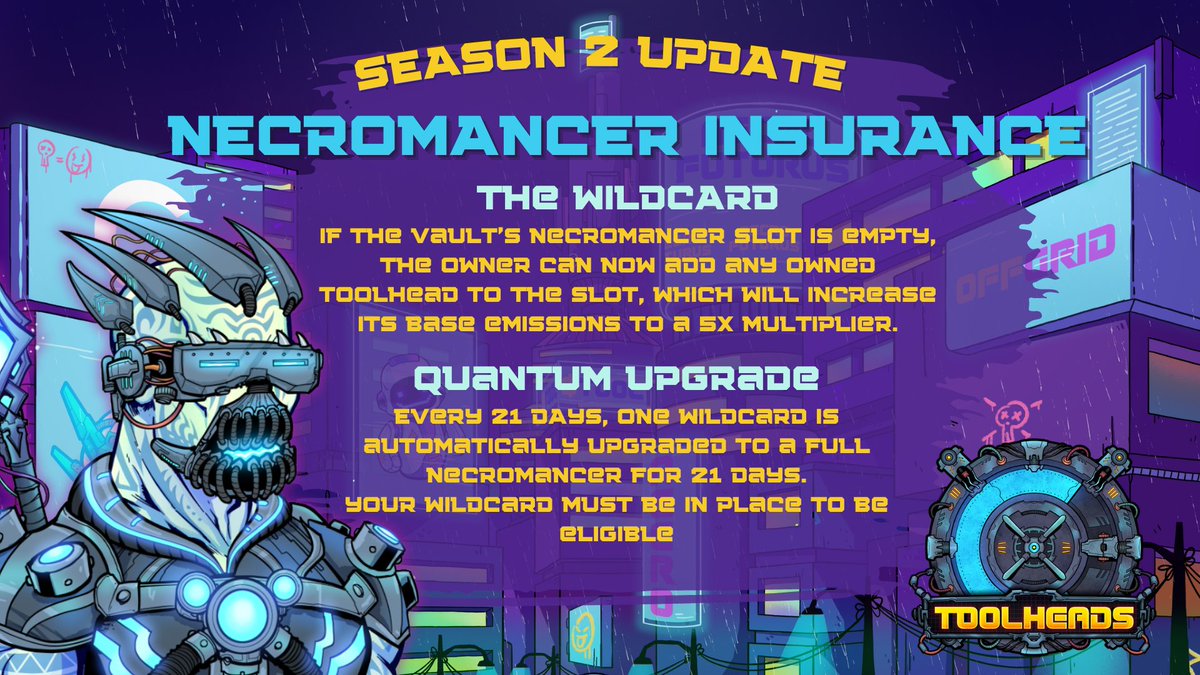 Season 2 Upgrade!
No Necro, No Problem. Grab Insurance.
$Toolup