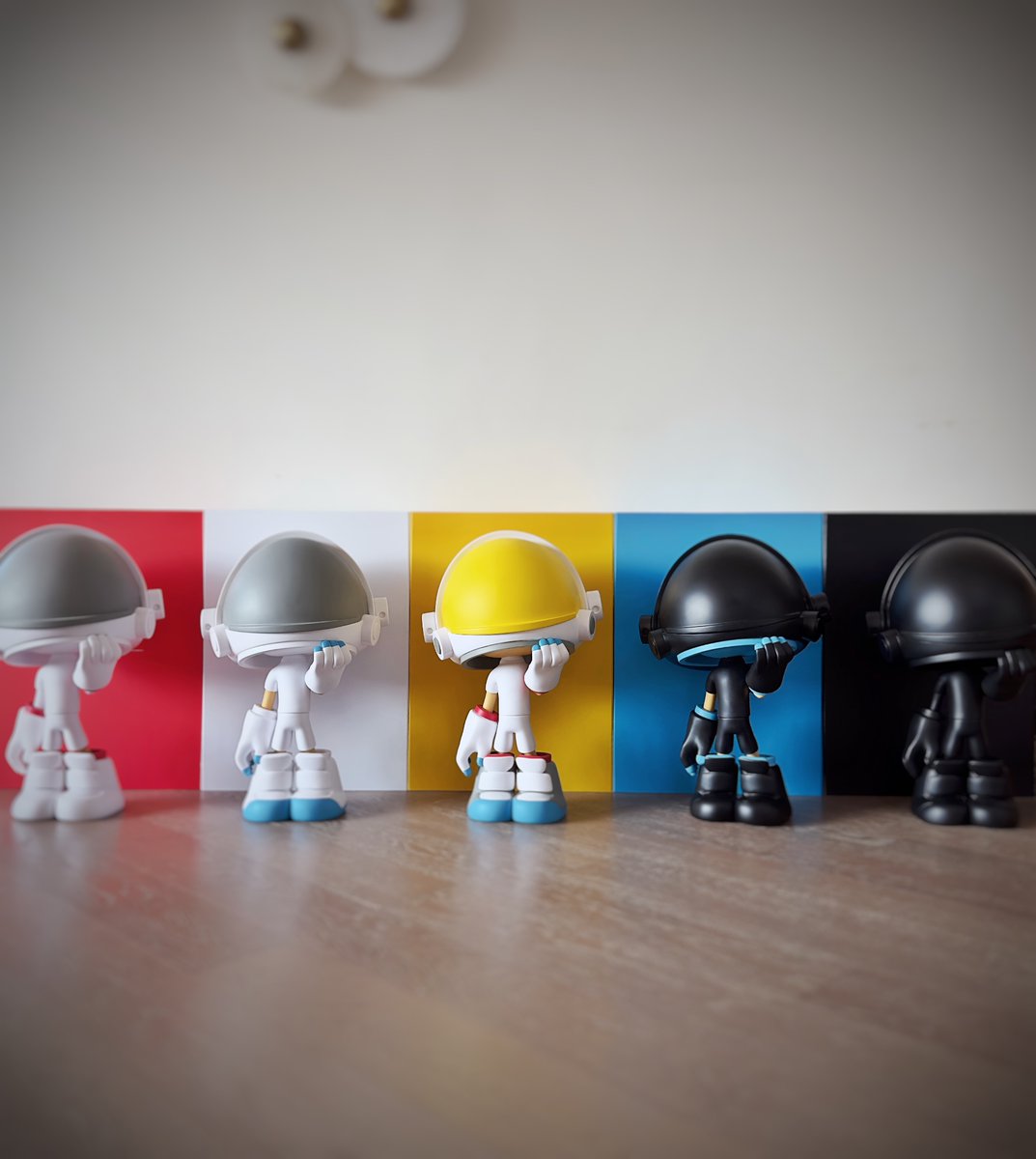 💫If you could only choose one, which color would you embark on an interstellar adventure with? 🚀 #mendel #sculpture #color #beyondgravity