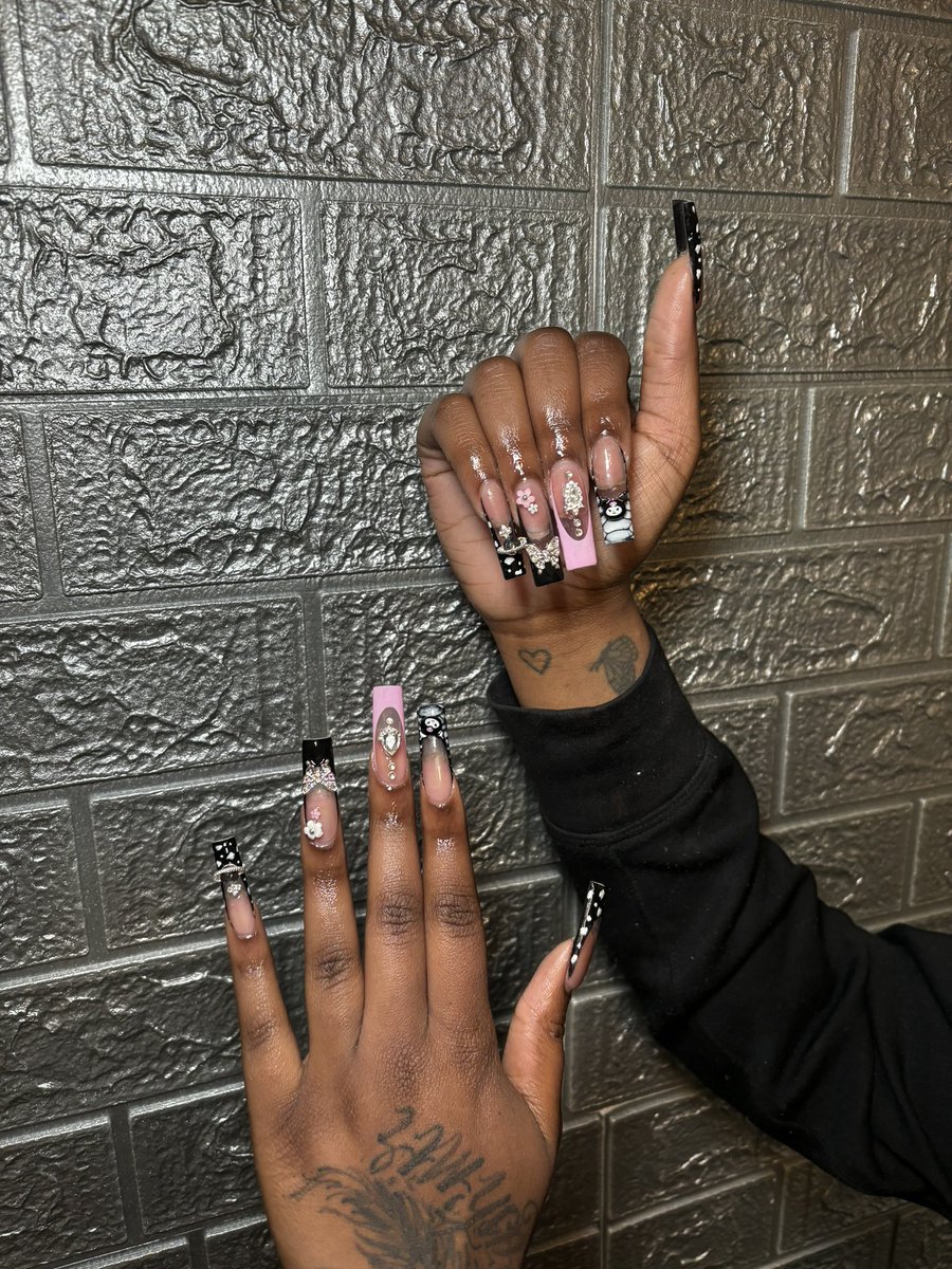 bridadonn's tweet photo. and if blazinfilez not on the nails you trimmmmm๐ซต๐พ๐ซฃi body everything they hand me no funny! #atlnailtech https://t.co/fV1s8p5L7Q
