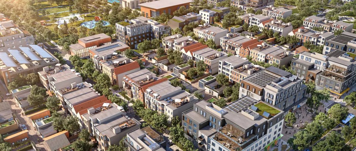 SCP_Hughes's tweet image. Fascinating bid for a new city of 400,000 in the Bay Area. 'Something that has not been done in a century - a new community that has density, mixed use, public life, and scale', advocates say. Existing residents will vote on whether it happens. 
californiaforever.com/news/the-urban…