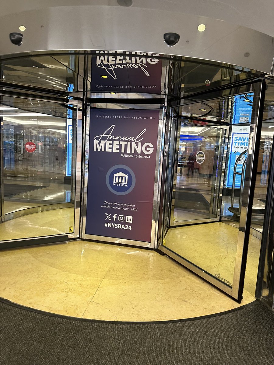 NYSBAEASL's tweet photo. Annual Meeting Time! https://t.co/tGg0GMhj1d