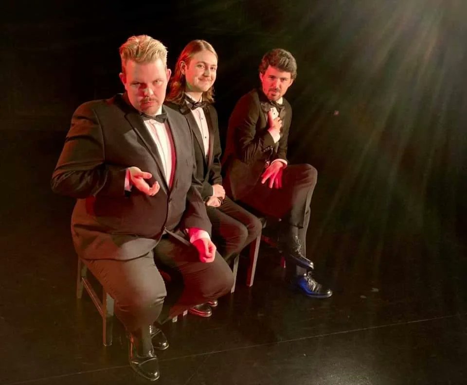 #tbt - our final performance of Bouncers at <a href="/birmcons/">Royal Birmingham Conservatoire</a> in 2021. True gents to work with, fantastic fun, and a hell of a workout. #theatre #acting