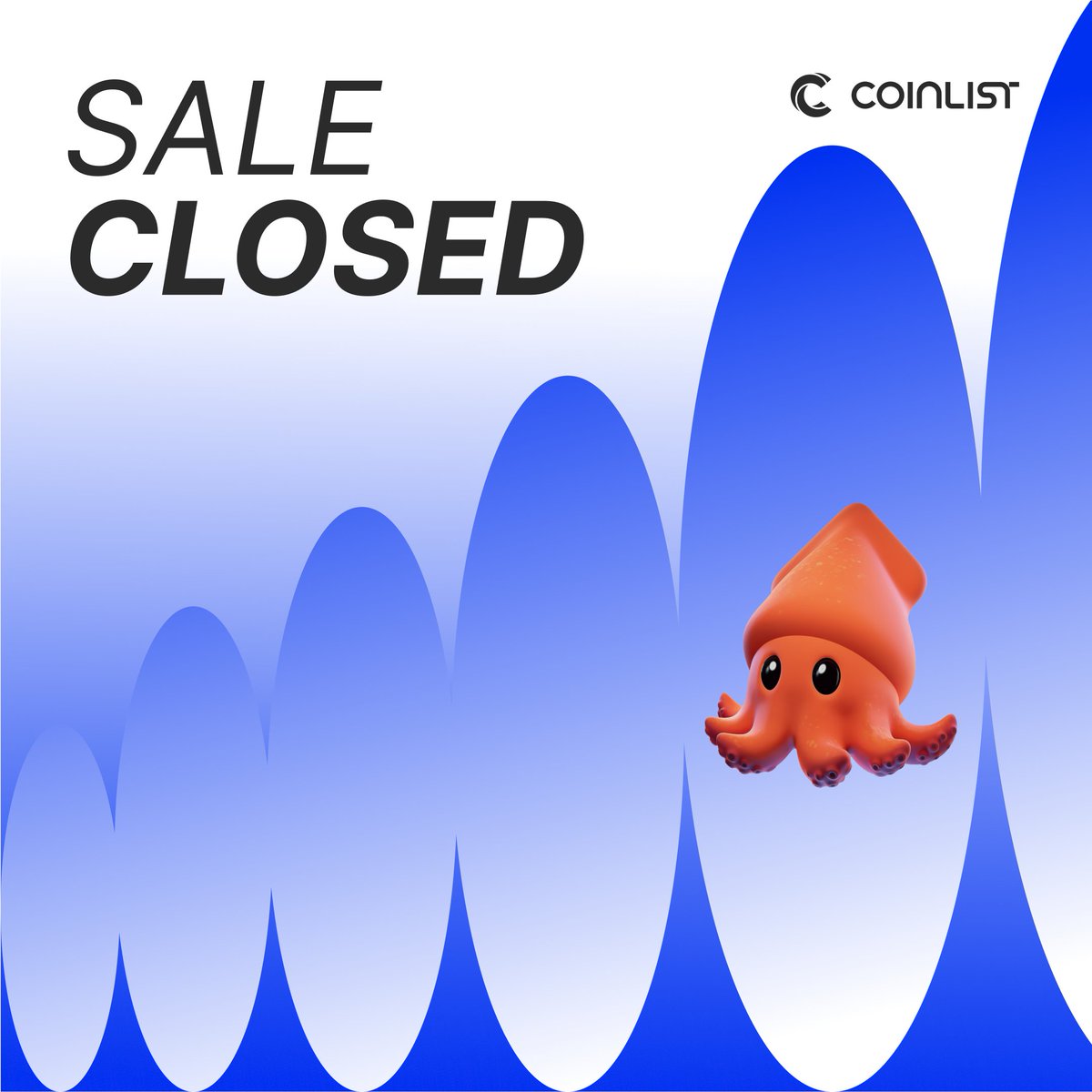 THE FASTEST SALE EVER ON COINLIST The SQD sale on @CoinList, including the additional allocation, has just sold out in 19 minutes. Thank you to our amazing community for the incredible support.