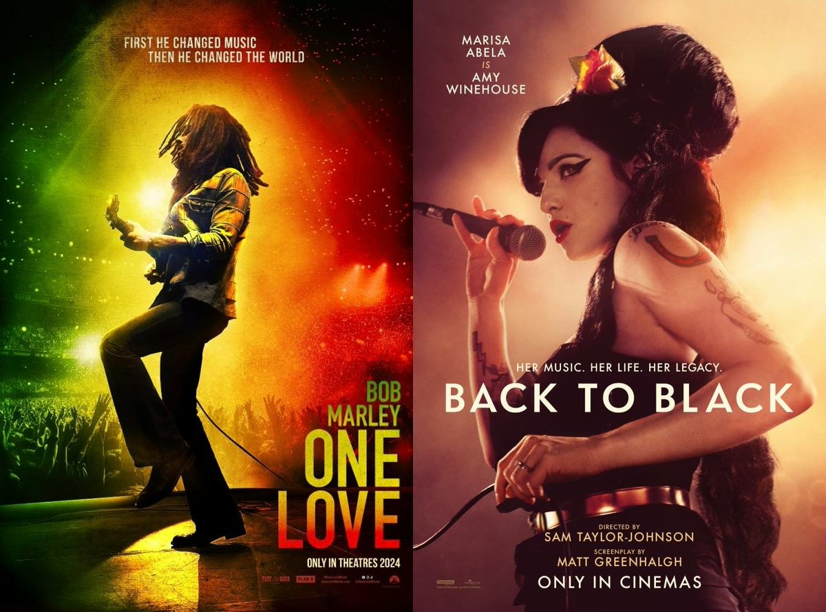Long-awaited music biopic movies! 

#BobMarley &amp; #AmyWinehouse