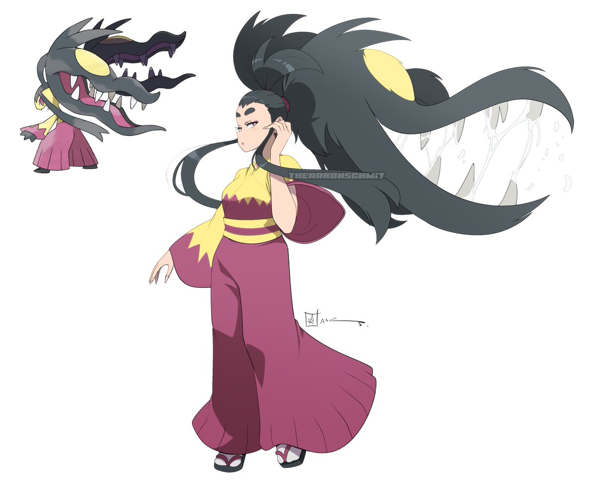 「Mega Mawile Gijinka」|Aaron Schmitのイラスト