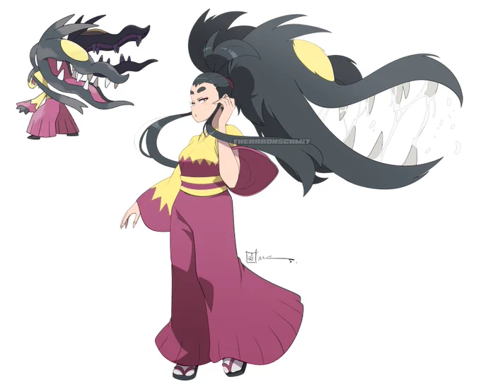 Mega Mawile Gijinka
