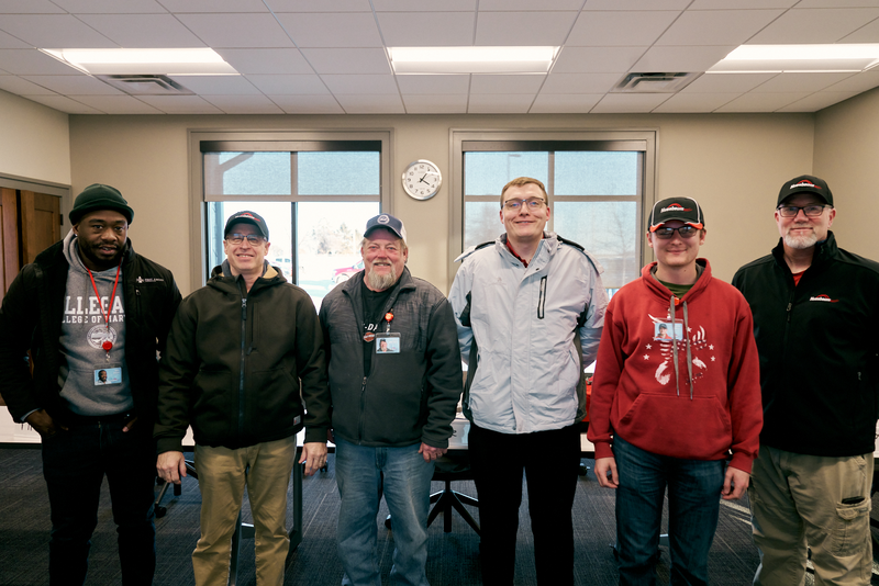 NussbaumTrans's tweet photo. Let's welcome Tiras, Tom, Steve, Joe, Jacob, and Jamey to the #NussbaumFamily! We're excited to have them aboard! Let's make them feel at home and help out however we can. 

#DriverOrientation #DriveNussbaum https://t.co/G3JXyTI8oR