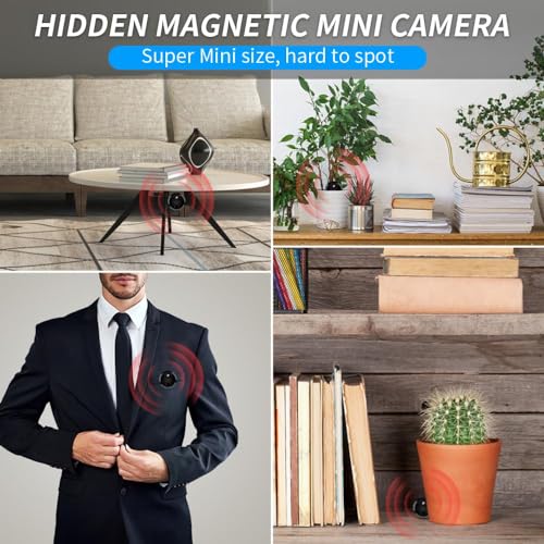 PhusGryloop's tweet image. Hidden Camera -1080p Spy Camera - Micro Camera - Mini Camera - Nanny Cam - Small Cameras for Spying - Indoor and Outdoor Camera with Night Vision - Surveillance Camera Full HD