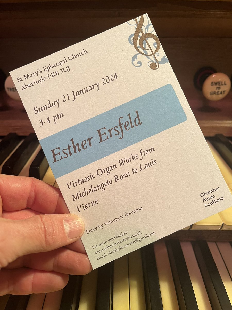 Concerts at St Mary's Aberfoyle (@musicaberfoyle) on Twitter photo 