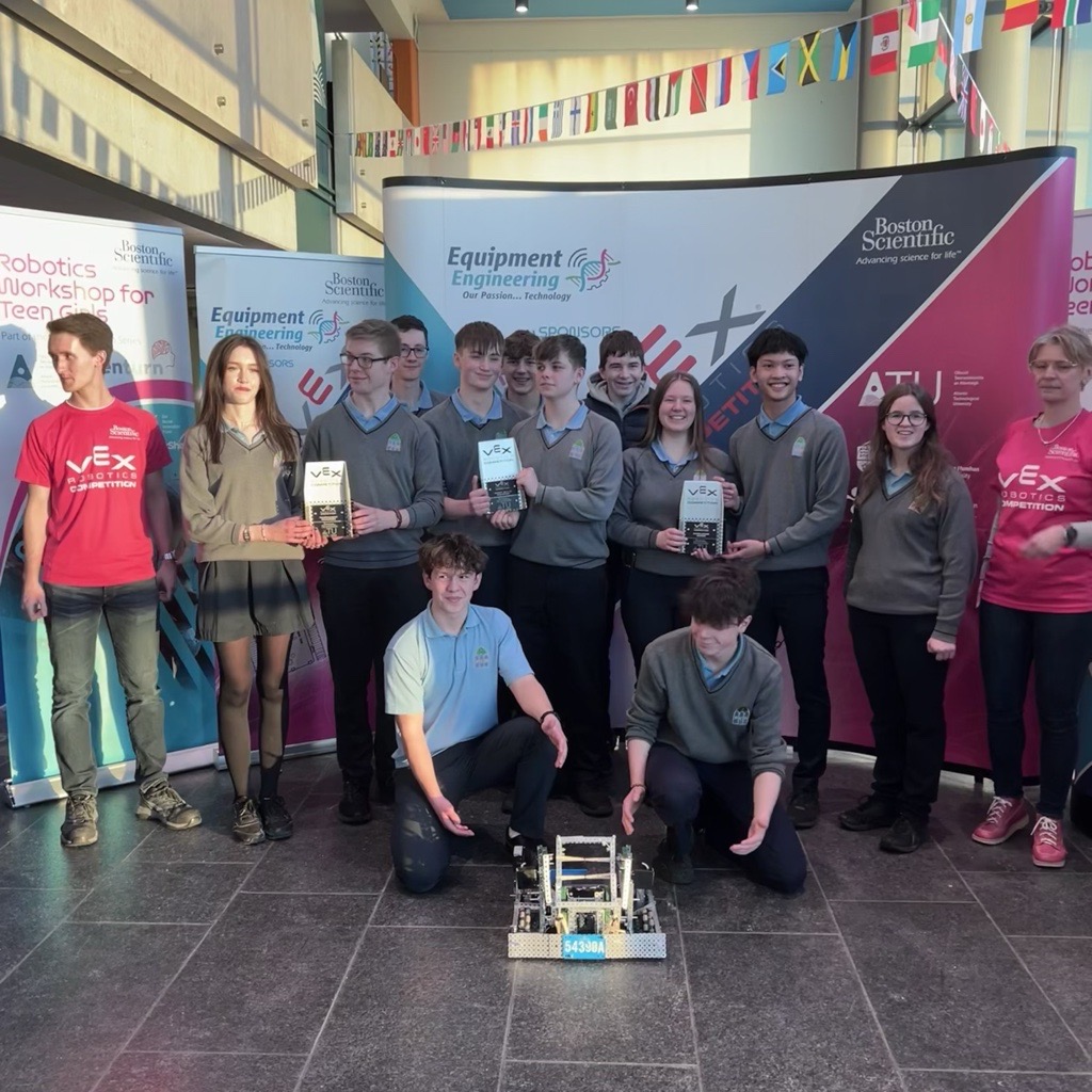 ATU_GalwayCity's tweet photo. 🤖 Well that's a wrap on the VEX competitions!  And what an amazing three days it has been 🤩👏 Thank you so much and well done to all those who participated in today's competition.🥳Congratulations to all the winning teams. 

#VexWorlds2024 #STEM #VEXRobotics #ATU https://t.co/dR9cuyN3ud