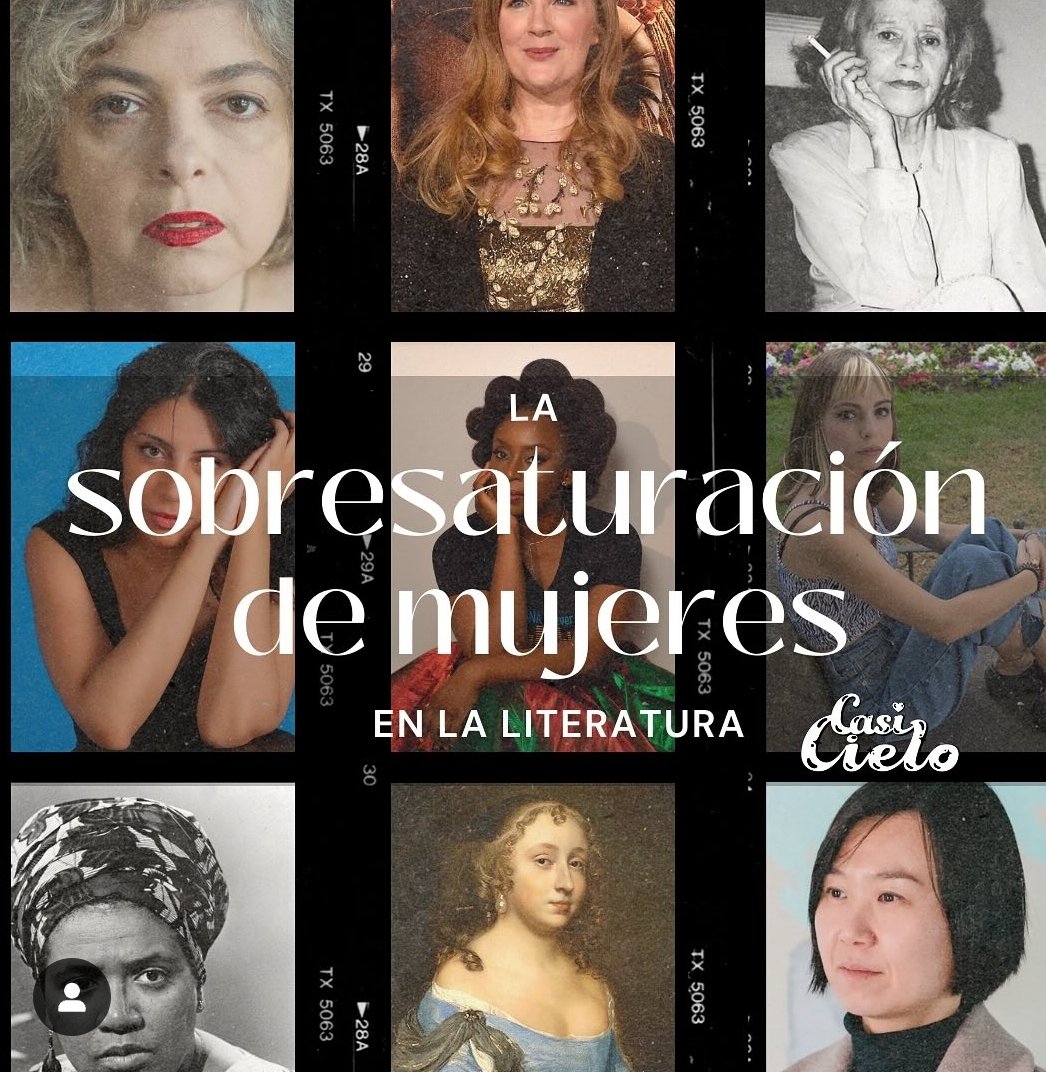 De un tiempo para acá parece que ya nadie quiere pensar en los hombres del espacio literario. Todo indica que las mujeres nos estamos apropiando del panorama pero... ¿Será cierto que estamos sobresaturando el mercado con nuestras historias? 

instagram.com/p/C2IFHBOLLx7/…