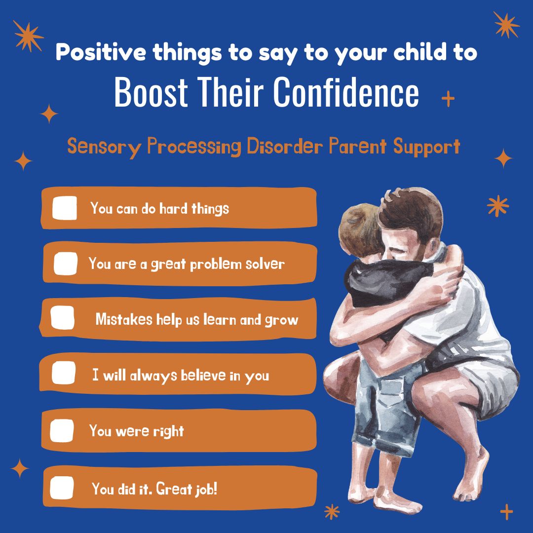 Sensoryprocessi's tweet photo. Positive things to say to your child to boost their confidence
What would you add to this list?
https://t.co/CWSE0EuWd5
#sensoryprocessing #sensoryprocessingdifferences #sensoryprocessingdifficulties #sensoryprocessingdisorder #adhd #sensory #autism https://t.co/HAeuPLje4w