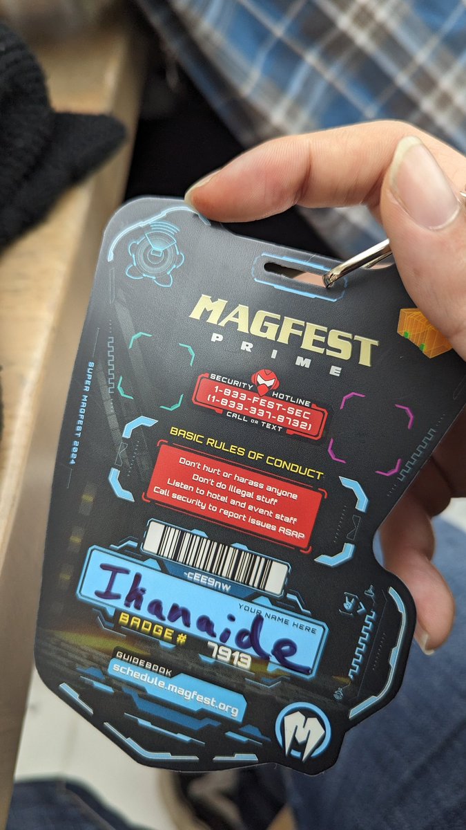 Hey ya all, I'll be at MAGfest throughout the whole con, if you see me come say hi 🙏

Or message me if you wanna meet up eheh