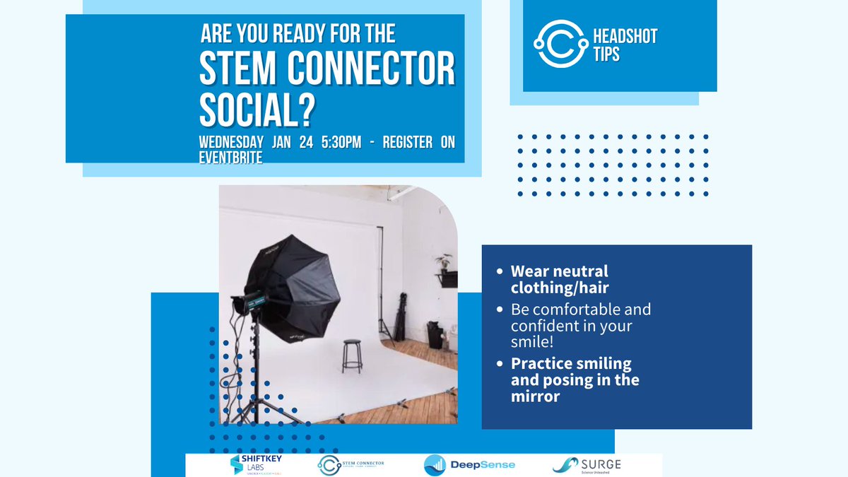 Are you ready for STEM Connector Social? It’s on Wednesday 24th Jan from 5:30pm. 
Register Now!
tickettailor.com/events/stemcon…
