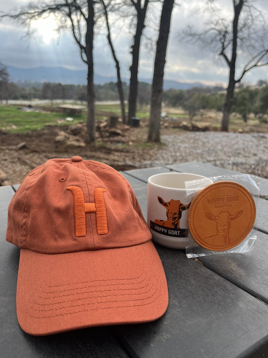 HappyGoatOrg's tweet photo. GIVEAWAY TIME! 🐐🥳

1st place: HG hat
2nd place: mug
3rd place: coaster

TO ENTER:
- respond with one thing you’ve learned about regenerative farming or goats 
- respond to this tweet or submit your answer in discord 
- RT this post &amp; follow @HappyGoatOrg 
 
Continued ⤵️ https://t.co/NpkcUEJEGt