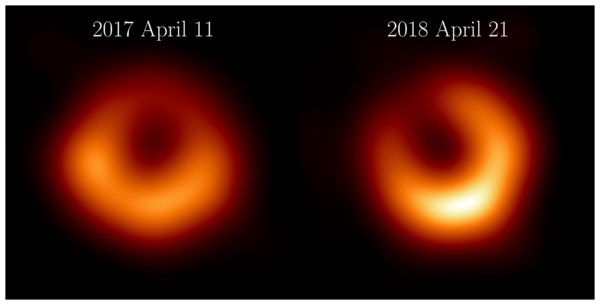 Yep, Einstein is STILL right! New images of the supermassive M87* region confirm 'the shadow of the #blackhole' predicted by general relativity –a huge milestone & further indication that we're truly seeing a black hole. bit.ly/3O7Zb73 @almaobs @theNRAO 📸 @ehtelescope