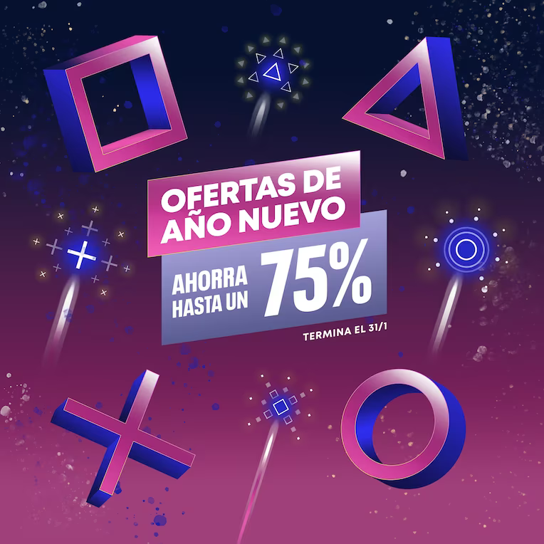 BetaVertiK's tweet photo. La Promoción "Ofertas de Año Nuevo" llega a #PlayStationStore
Ofertas disponibles hasta el 31 de enero 2024
Consúltalas en tu consola #PS4 y #PS5 o en:
https://t.co/jguB36kwHf

#Vertik #betaVertik #Ofertas #VideojuegosEnOferta #PlayStation #PSN https://t.co/kQ3NzeoIAv