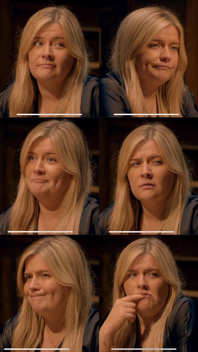 My Traitors application: “I think I have a really good poker face” 
Me in episode 7 roundtable: …
#TheTraitors #TheTraitorsUK