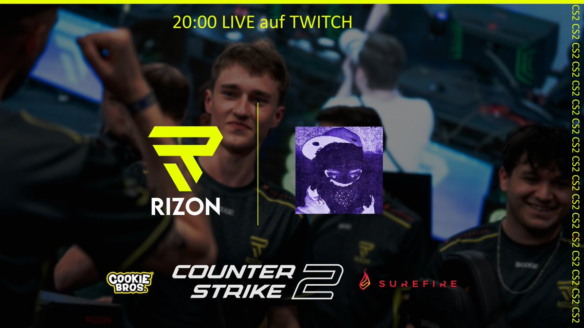 RIZON (@rizondotgg) on Twitter photo N'Abend zsam!
Es geht ins 2. <a href="/ESEA/">ESEA League</a> Game
⏰ 20:00 CET
🆚 #NvrAgain
📺 live auf: twitchtv/longnightstream
#tothehoRIZON #RIZzON N'Abend zsam!
Es geht ins 2. <a href="/ESEA/">ESEA League</a> Game
⏰ 20:00 CET
🆚 #NvrAgain
📺 live auf: twitchtv/longnightstream
#tothehoRIZON #RIZzON