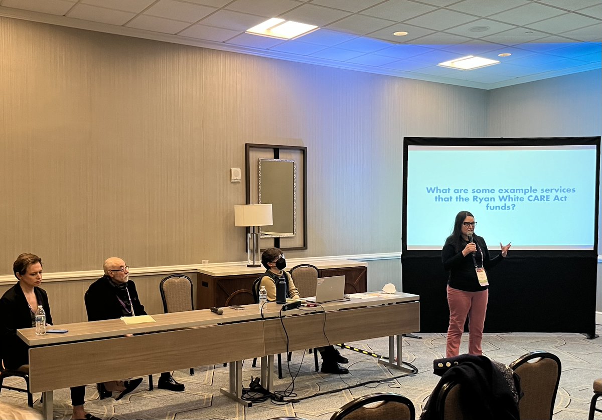 SAGE's Terri Wilder and Emma Besire presented on inclusive LGBTQ+ and HIV policy at Creating Change, the nation’s foremost political, leadership, and skills-building conference for the LGBTQ+ movement. 🏳️‍🌈💫
