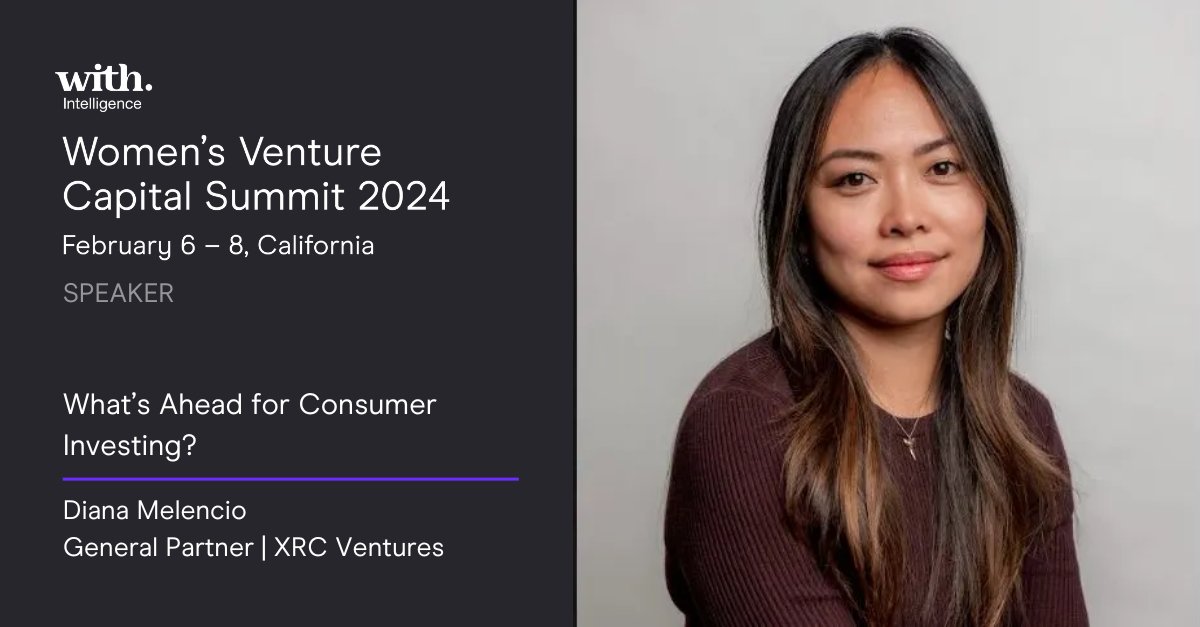 XRC Ventures (@xrcventures) on Twitter photo Headed to the Women’s VC Summit in Feb? Hear from our General Partner <a href="/DianaMelencio/">Diana Melencio 🇺🇸🇵🇭</a> on what's next for consumer investing. This Summit brings women together across VC to share insights, do deals & make long-lasting connections. Find out more: bit.ly/3vQavOQ. #WVCS24 Headed to the Women’s VC Summit in Feb? Hear from our General Partner <a href="/DianaMelencio/">Diana Melencio 🇺🇸🇵🇭</a> on what's next for consumer investing. This Summit brings women together across VC to share insights, do deals & make long-lasting connections. Find out more: bit.ly/3vQavOQ. #WVCS24