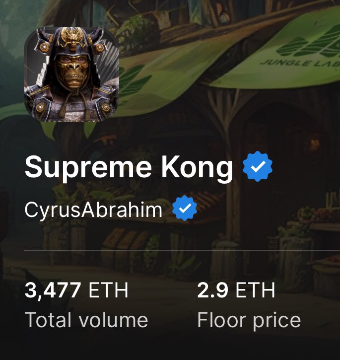 CyrusAbrahimX's tweet image. Each SK yields 11.11 $JNGL per day. 

At today’s rate, that’s $930 monthly.