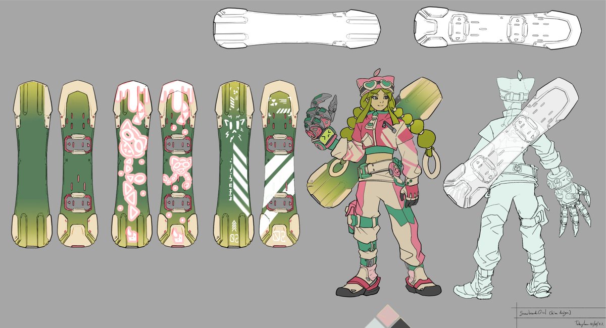 riftcityrebels's tweet image. Time to introduce our first character! Matcha is a competitive professional snowboarder, venturing into the downtown exclusion zone to find the best slopes. Gameplay-wise, she'll be zipping around the stage, throwing out ice attacks and styling on her opponents with her board.