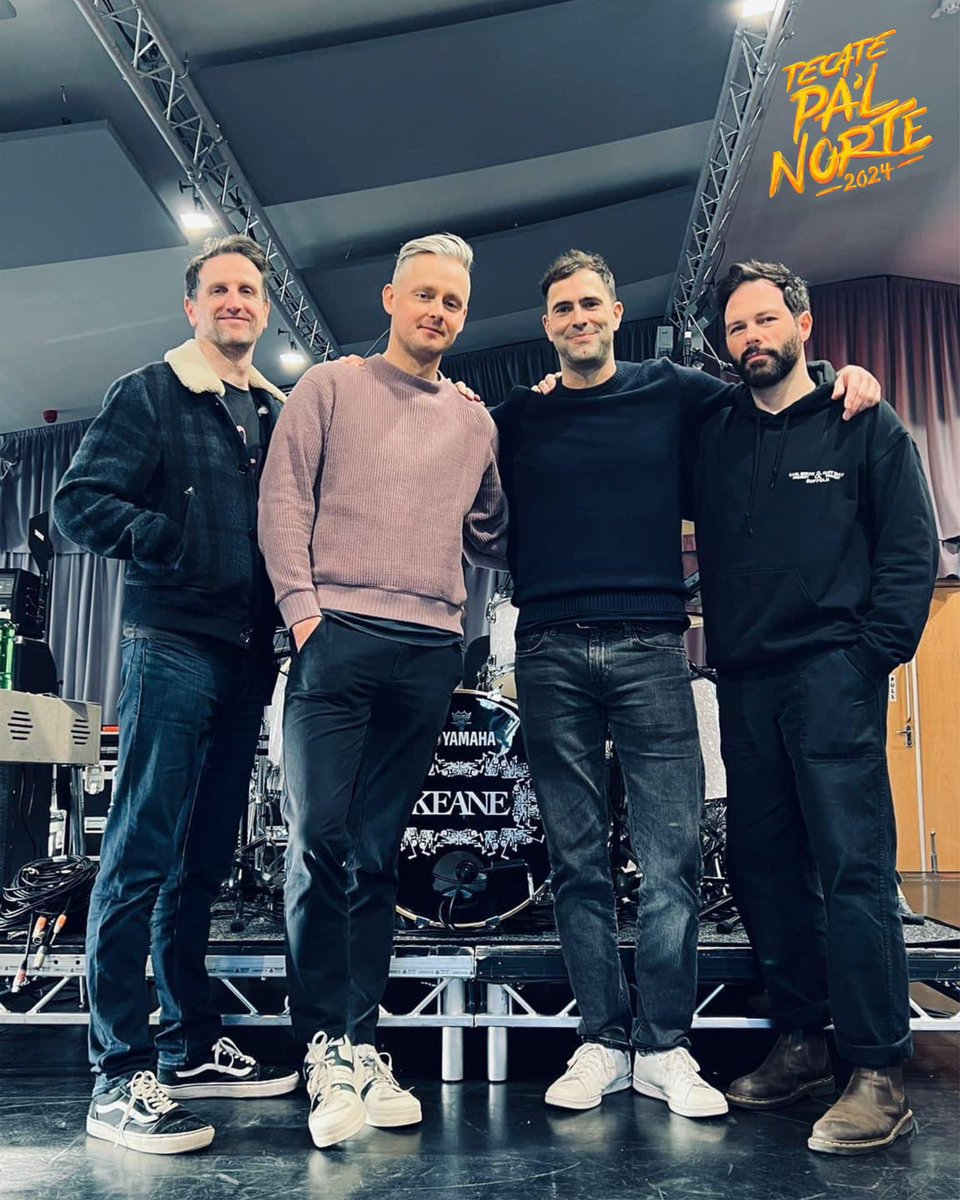 ¡El 29 de marzo Keane encabezarán el primer día del Pal Norte! 🦁 Show imperdible