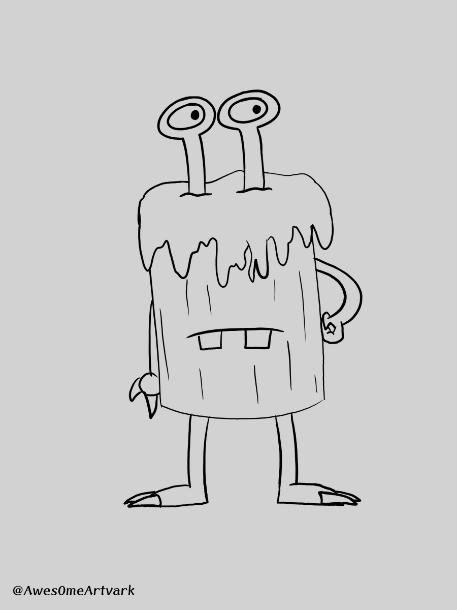 Here's another obscure Aaahh!!! Real Monsters character I drew: Slimebucket!
#aaahhrealmonsters #characterart #fanart #arttwt