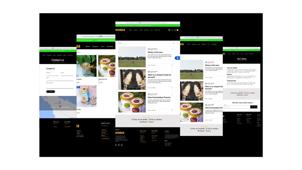 🚚E-Commerce website♧
🌐This website is made by 'Wix'
🚀View live website:- ajmalhossain250.wixsite.com/my-site-2
🌐Please visit Behance:-behance.net/ajmalhossain2 
🚀Fiverr Gig link:- rb.gy/dw9k0g
🚀 Fiverr Profile link:- rb.gy/31t4qs

#wixwebsite #resturant #store