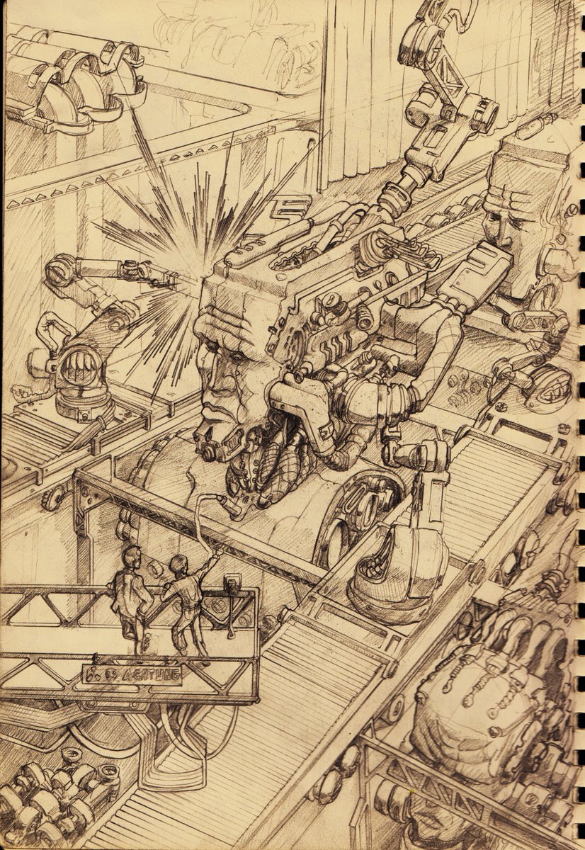 Marrowire's tweet image. Some old doodle