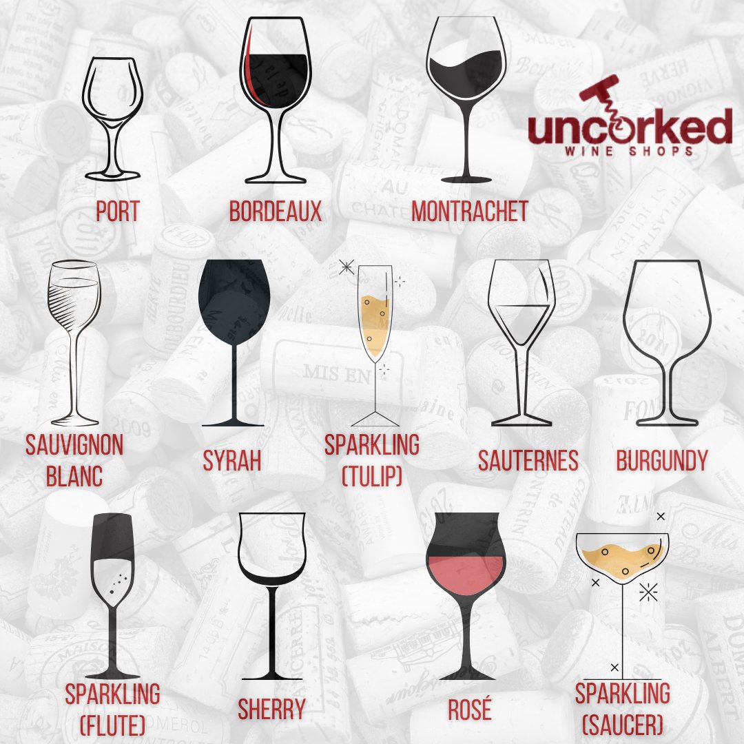 Do you know which glass to pour your #wine in? 🍷🥂

#wineglasses #knowyourwine #somm #sommelier #Uncorked #UncorkedWineShops #HermosaBeach #ManhattanBeach #wineshop #shoplocal #cheers #WineGlasses101 #SommelierTips #WineLover #WineEducation #WineLoversUnite #CheersToWine
