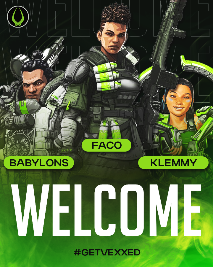 We are very excited to announce the we have entered the 2024 ALGS Pro League!

We cant wait to see what the boys accomplish! 🔥

🇫🇷 <a href="/Facoooooo0/">Facoooooo</a> 
🇫🇷 <a href="/KlemmyGG/">Klemmy GG</a> 
🇫🇷 <a href="/FFxBaByLoNs/">FFxBaByLoNs</a>