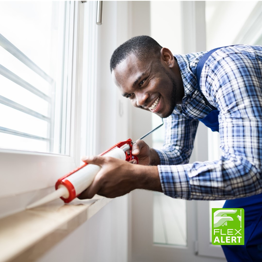 CA, its chilly outside! Add caulk or weather-stripping to seal air leaks around doors and windows to help reduce your heating costs and energy use.