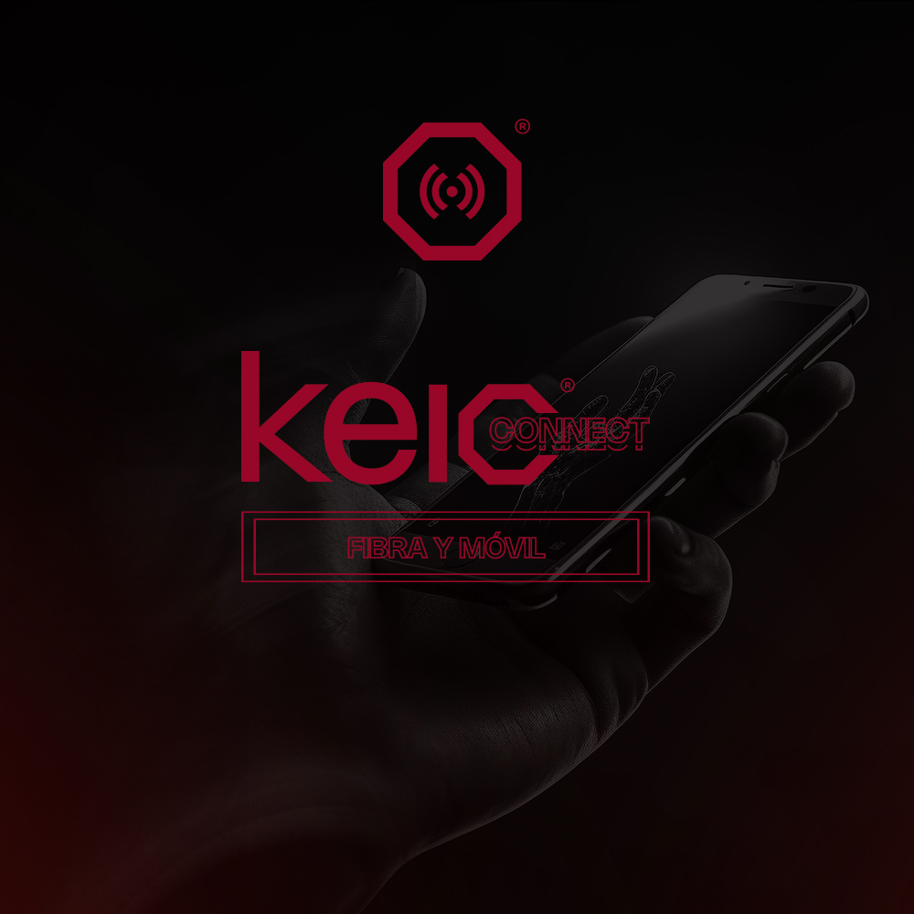 ¡Descubre KEIO CONNECT! Conexión con la mejor calidad para que no te preocupes por las descargas lentas o las llamadas caídas. 🔗 Más información en keio.es @keio_mobile / @Topuriailia. #Keio · #KeioMobile · #KeioFit · #KeioConnect · #KeioTV · #Lanzamiento