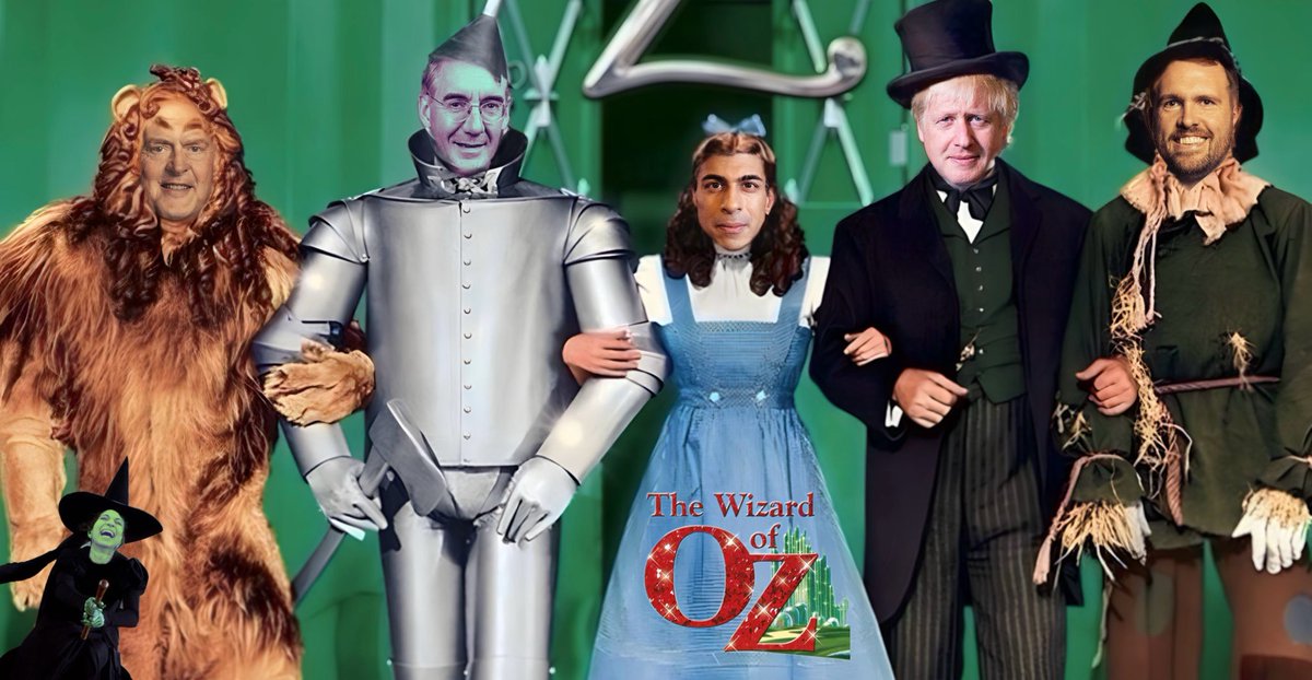 New reboot of The Wizard of Oz looks a bit shit. #30pFlee #LeeAnderthal #NoCourage #NoHeart #NoBrains #PayNoAttentionToThatManBehindTheCurtain #GTTO #GeneralElectionNow