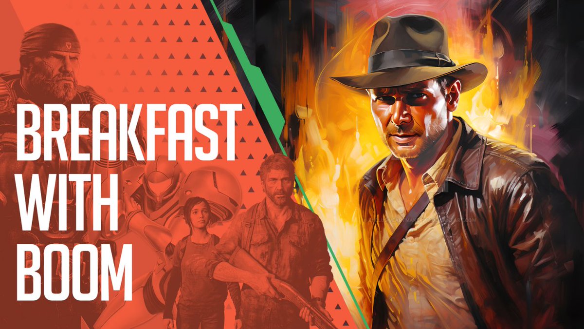 MrboomstickXL's tweet photo. Breakfast With BOOM is ALL-NEW tomorrow at 10am ET & as you'd expect, we are covering today's @Xbox @bethesda #DevelopersDirect. #Avowed, #Hellblade2 #Ara #VisionsofMana & of course (Game of the Show) #IndianaJonesandtheGreatCircle ALL looked AWESOME!
https://t.co/Dgzz16Lznx https://t.co/3aF8NwLews