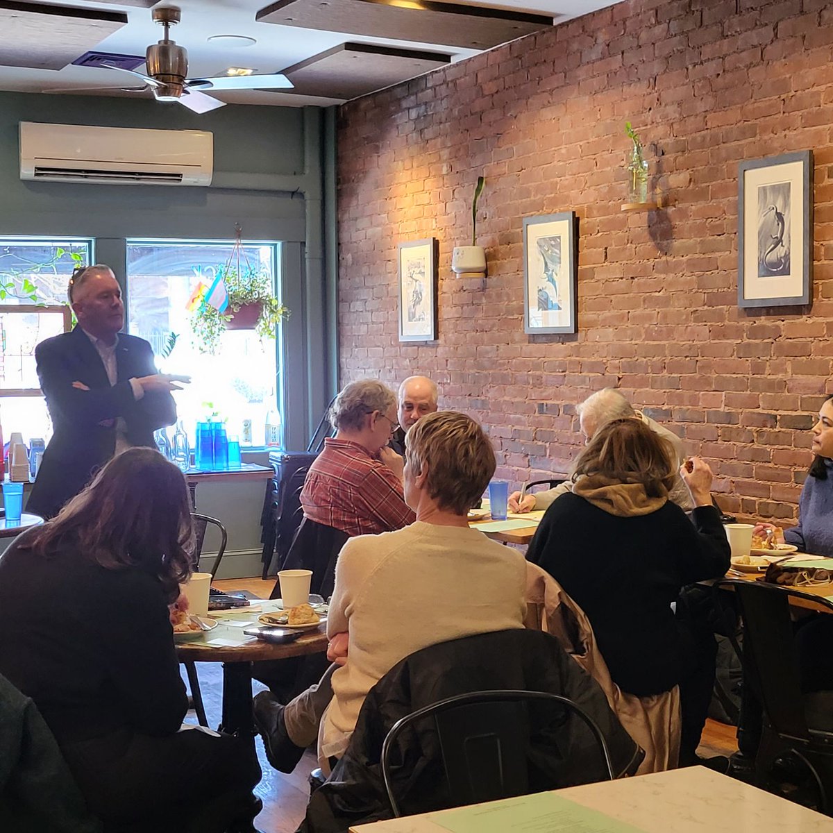 It was great to attend the regular meeting of the Jamaica Plain Business and Professional Association yesterday!