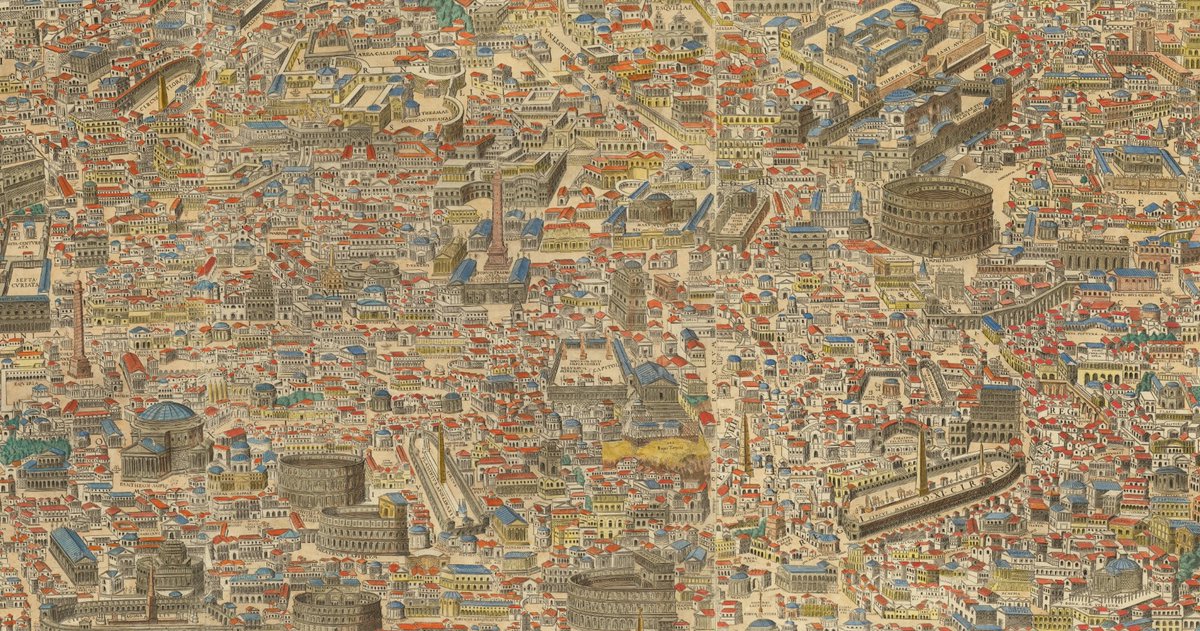 Pablo Aparicio / PAR Virtual (@par_virtual) on Twitter photo Hoy, trabajando con <a href="/antigua_roma/">Néstor F. Marqués - Antigua Roma al Día</a> hemos dado con este impresionante mapa de Pirro Ligorio y otros artistas, realizado hacia 1561 y que muestra cómo pensaban en ese momento que fue la antigua ciudad de #Roma en su mayor esplendor.
raremaps.com/gallery/detail… Hoy, trabajando con <a href="/antigua_roma/">Néstor F. Marqués - Antigua Roma al Día</a> hemos dado con este impresionante mapa de Pirro Ligorio y otros artistas, realizado hacia 1561 y que muestra cómo pensaban en ese momento que fue la antigua ciudad de #Roma en su mayor esplendor.
raremaps.com/gallery/detail…