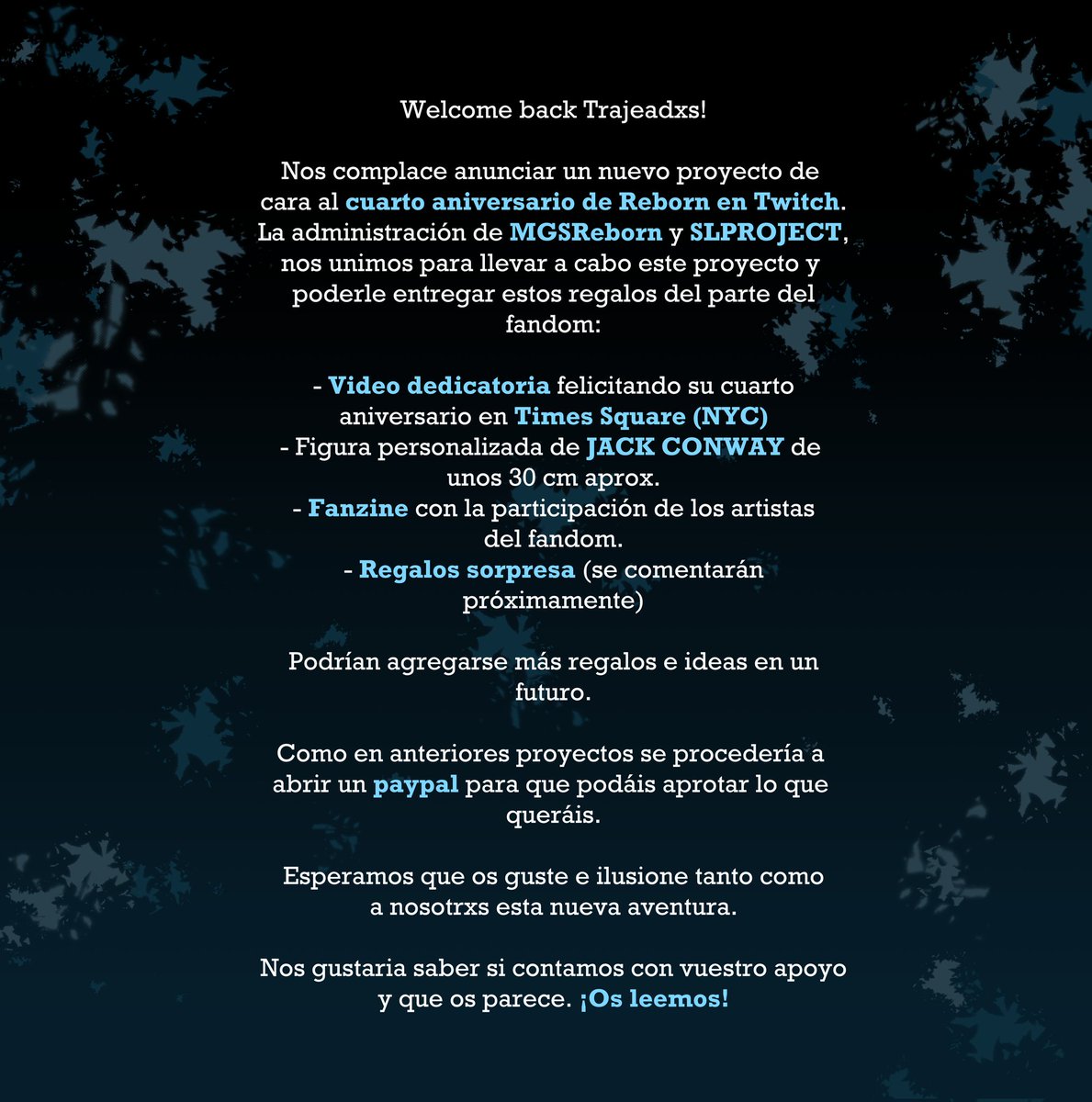 Project4Reborn's tweet image. 🫣