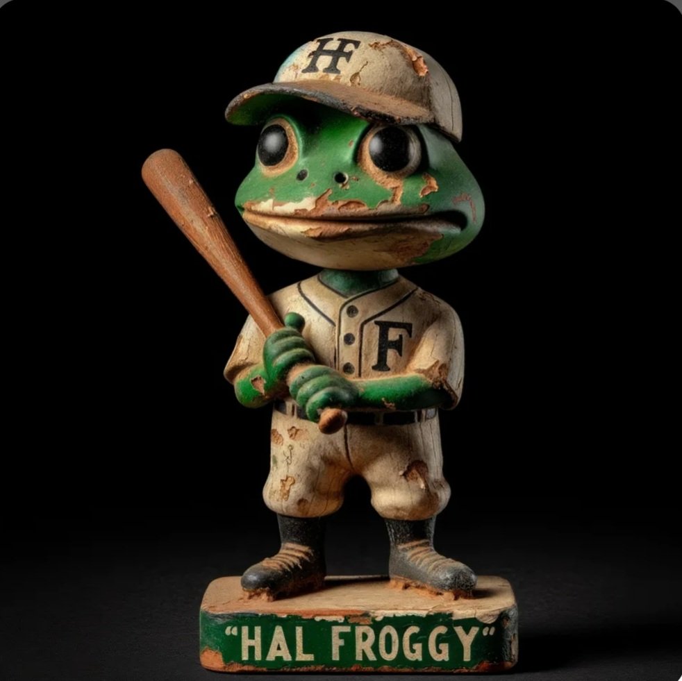 WangArtsNFT's tweet photo. Am i doing right?
@Nakamigos
#halfroggybobblehead
#cryptotradingcards https://t.co/KFxPtKSpGn