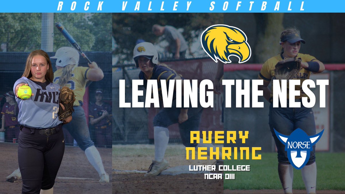 We are excited to announce that sophomore, Avery Nehring is leaving the nest. Next stop: NCAA DIII, Luther College 🥎🦅