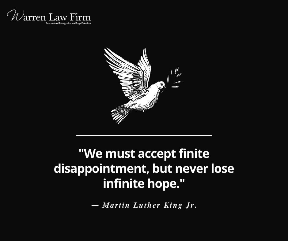 Let these words by the late Dr. King serve as a reminder that the disappointments in life are finite, but hope is boundless. Keep the faith and keep moving forward.

#InfiniteHope #Resilience #PositiveOutlook