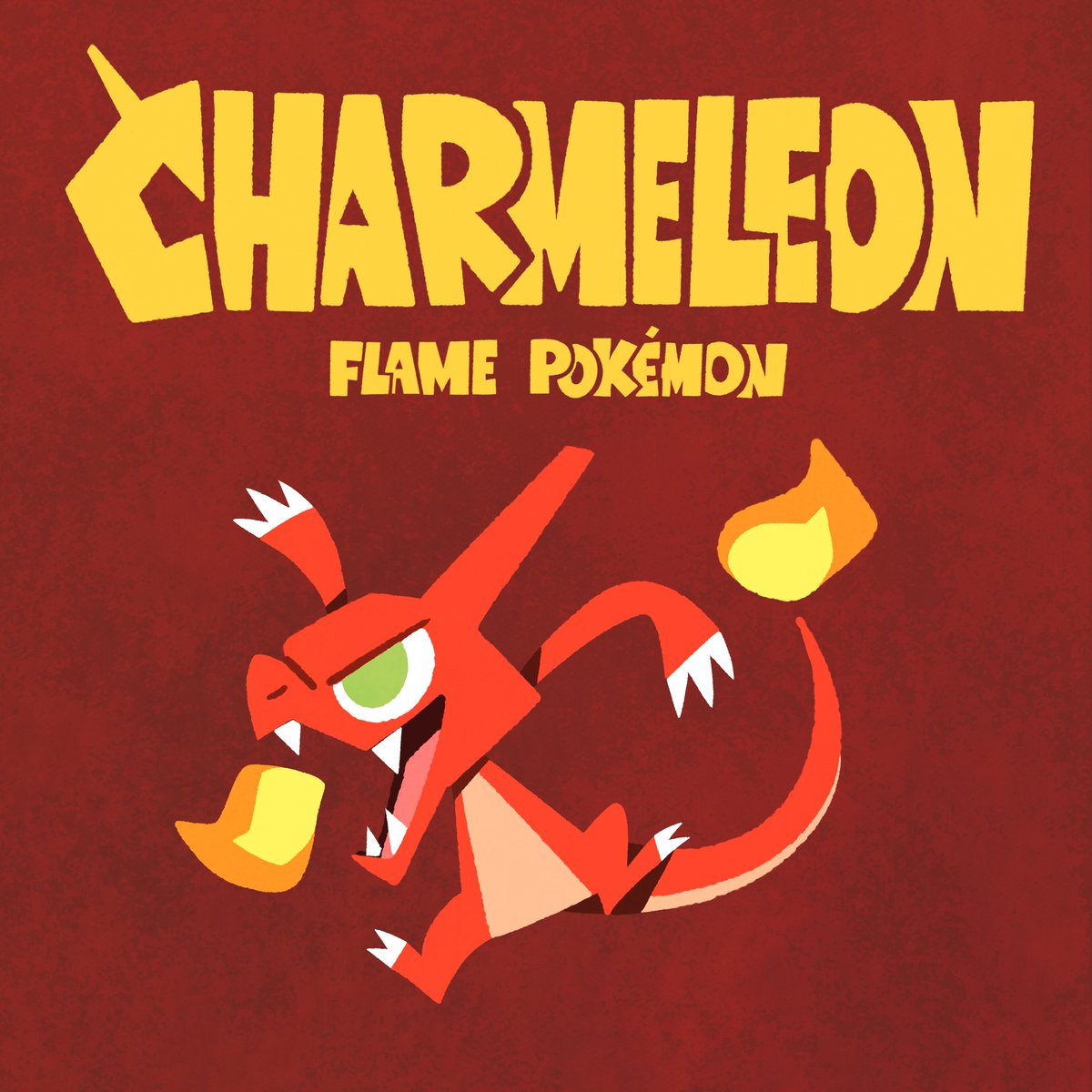 ヒトカゲ 「Charmander evo line」|Julesのイラスト