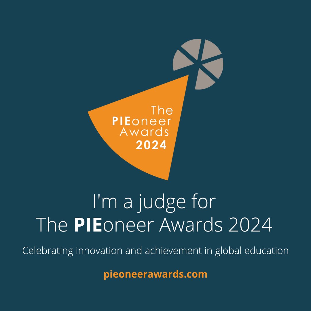 Exciting news! @PIEoneerAwards entries are now open🏆
I have the incredible honor of being one of the judges for this year awards. There are 20 categories and it's free to enter👉 pieoneerawards.com/2024/en/page/c…

#internationaleducation #PIEoneers24 #awards #HemisphericConsortium #umiami